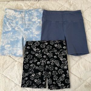 Girls Bike Shorts Bundle Size 8 | SO | Stretch Cotton Shorts